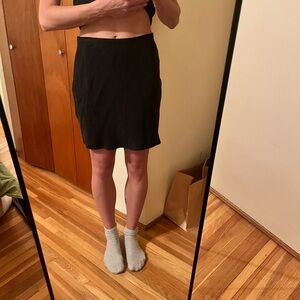 Afends Classic Black Mini Skirt